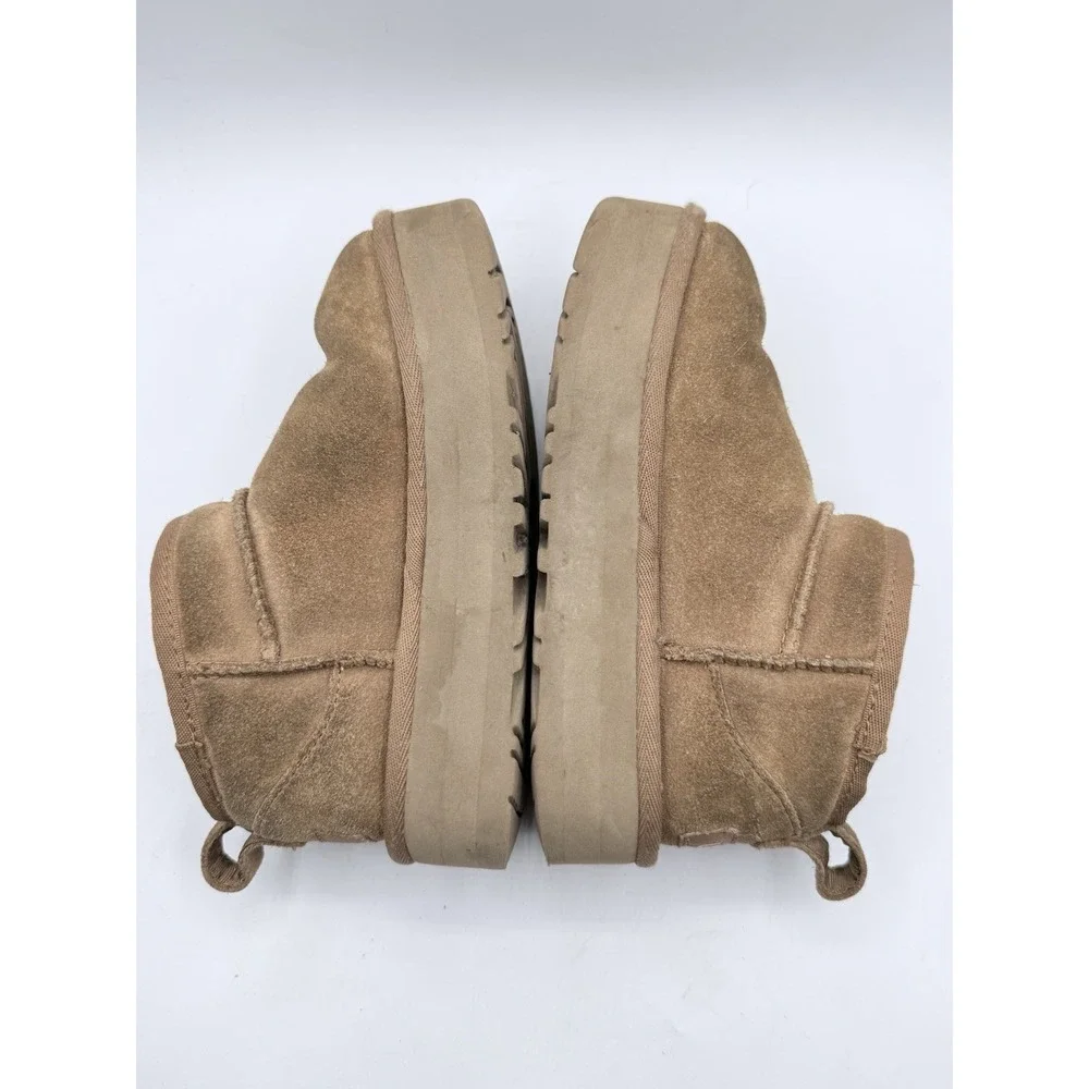 UGG Kids Classic Ultra Mini Platform Boots Suede S/N‎ 1157791K Size 13 Kids